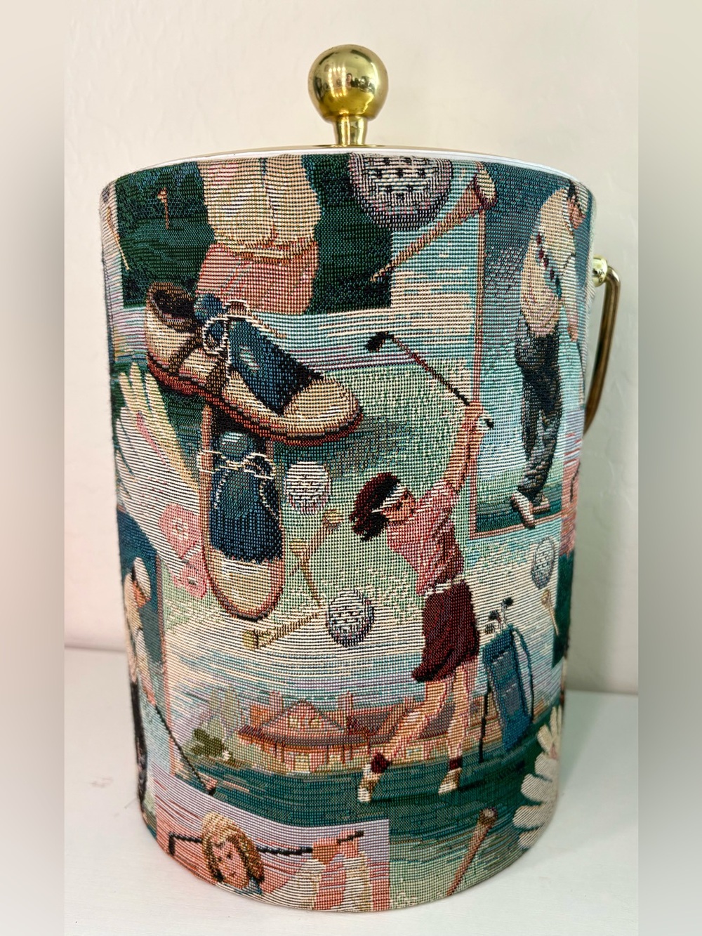 Kraftware Tapestry Golf Ice Bucket